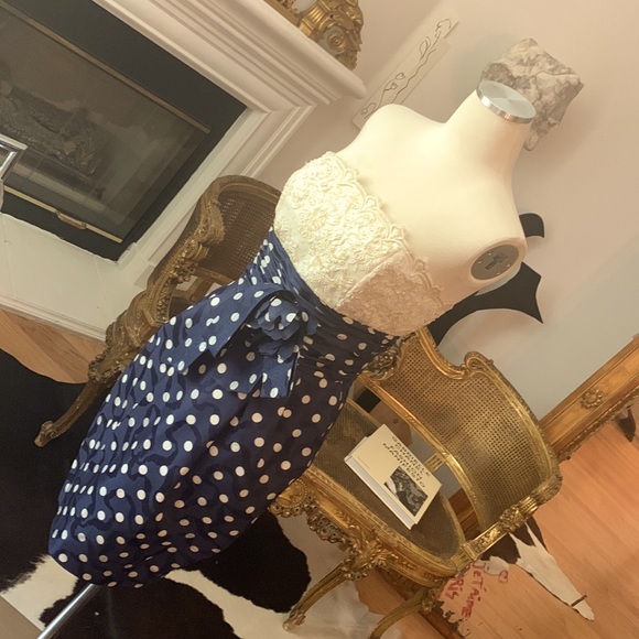 🍃Dentelle Lace, Pearls, Silk, Polkadots, Magnolia - Picture 10 of 13